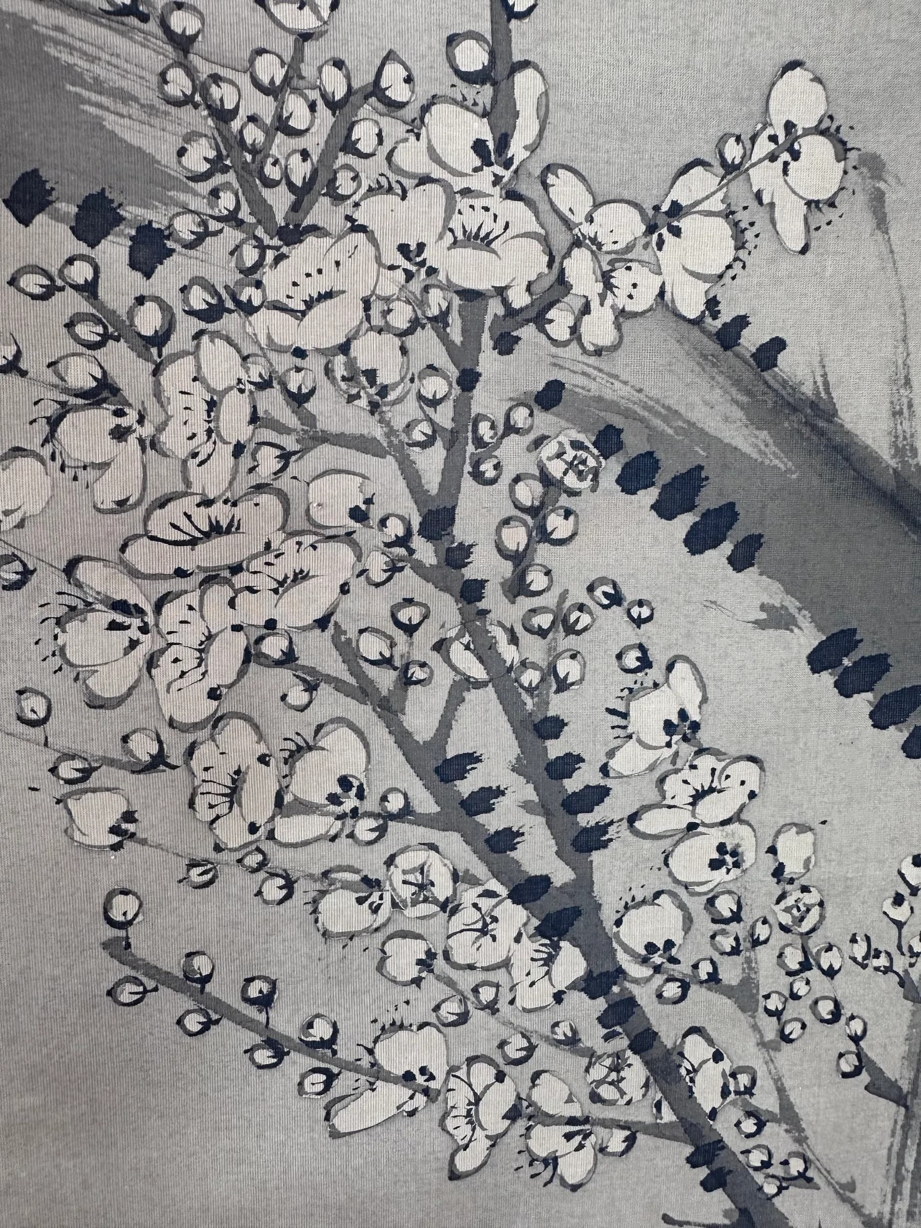 Sawa Sanseki — Plum Blossoms, Edo Period