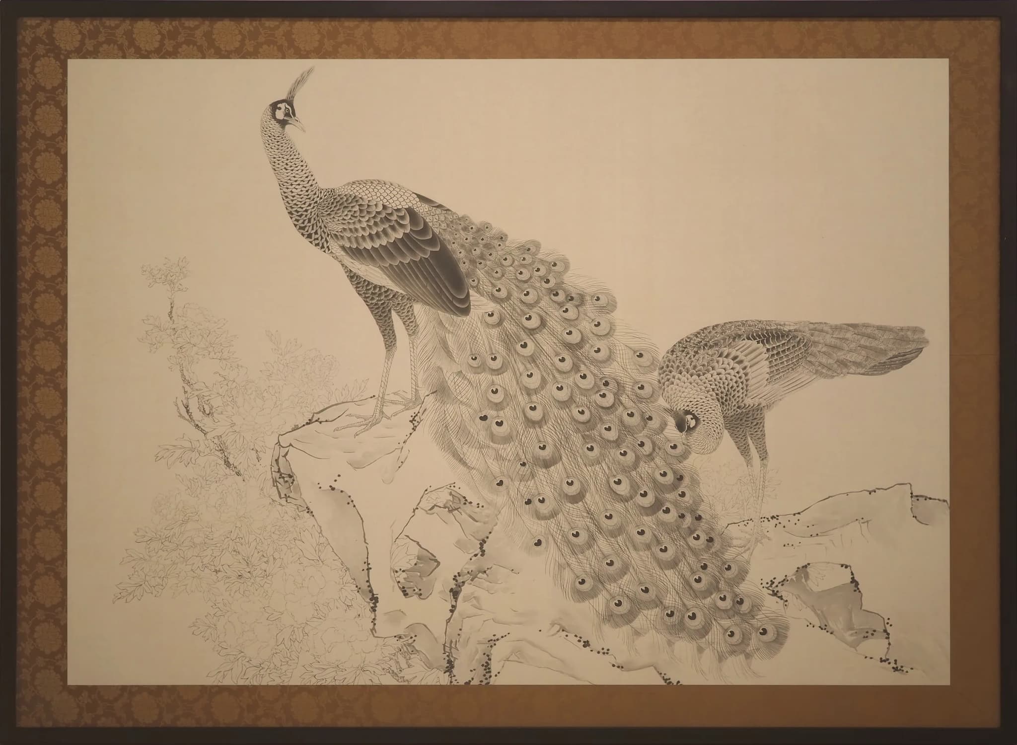 Murase Gyokuden — Peacock, Taishō