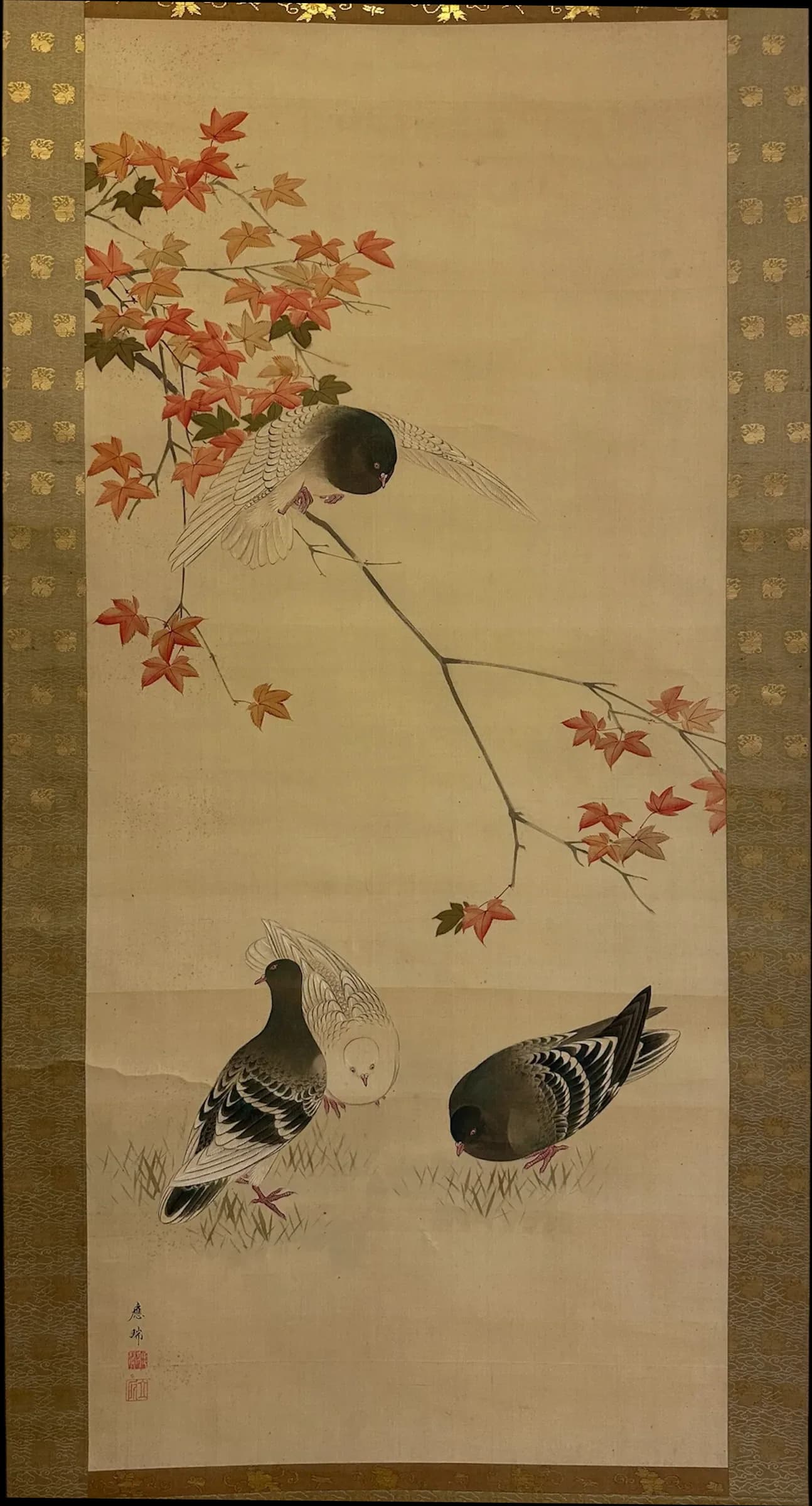 Maruyama Ōzui — Three Shrines, Edo Period