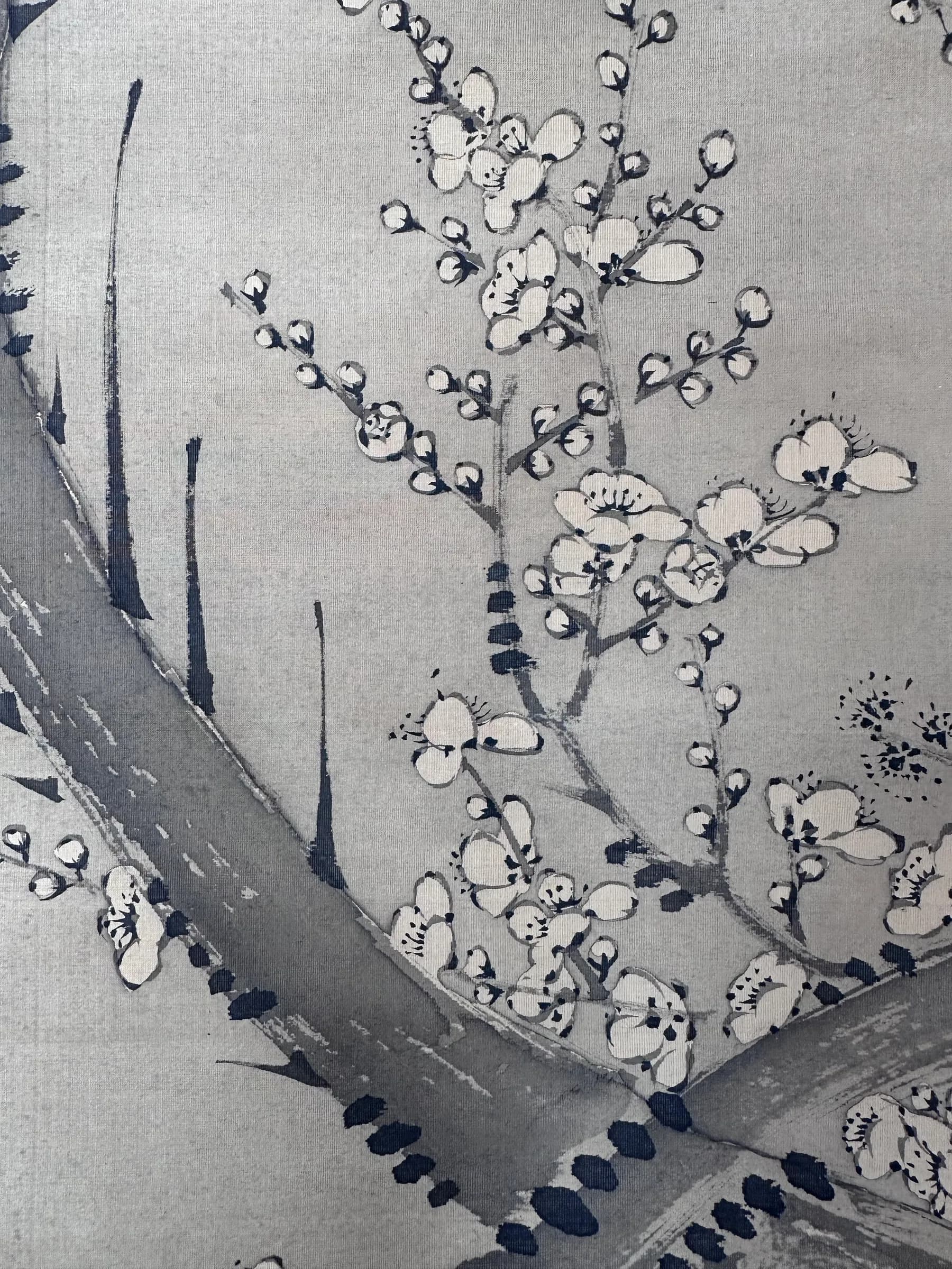 Sawa Sanseki — Plum Blossoms, Edo Period
