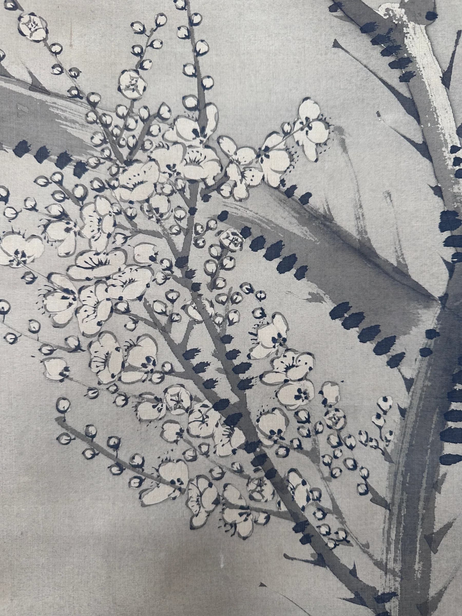 Sawa Sanseki — Plum Blossoms, Edo Period