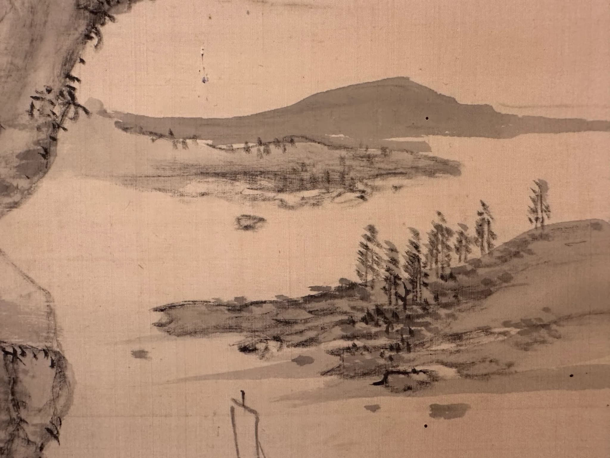 Hoashi Kyōu — A Lone Sail on the Yangtze River, Edo Period