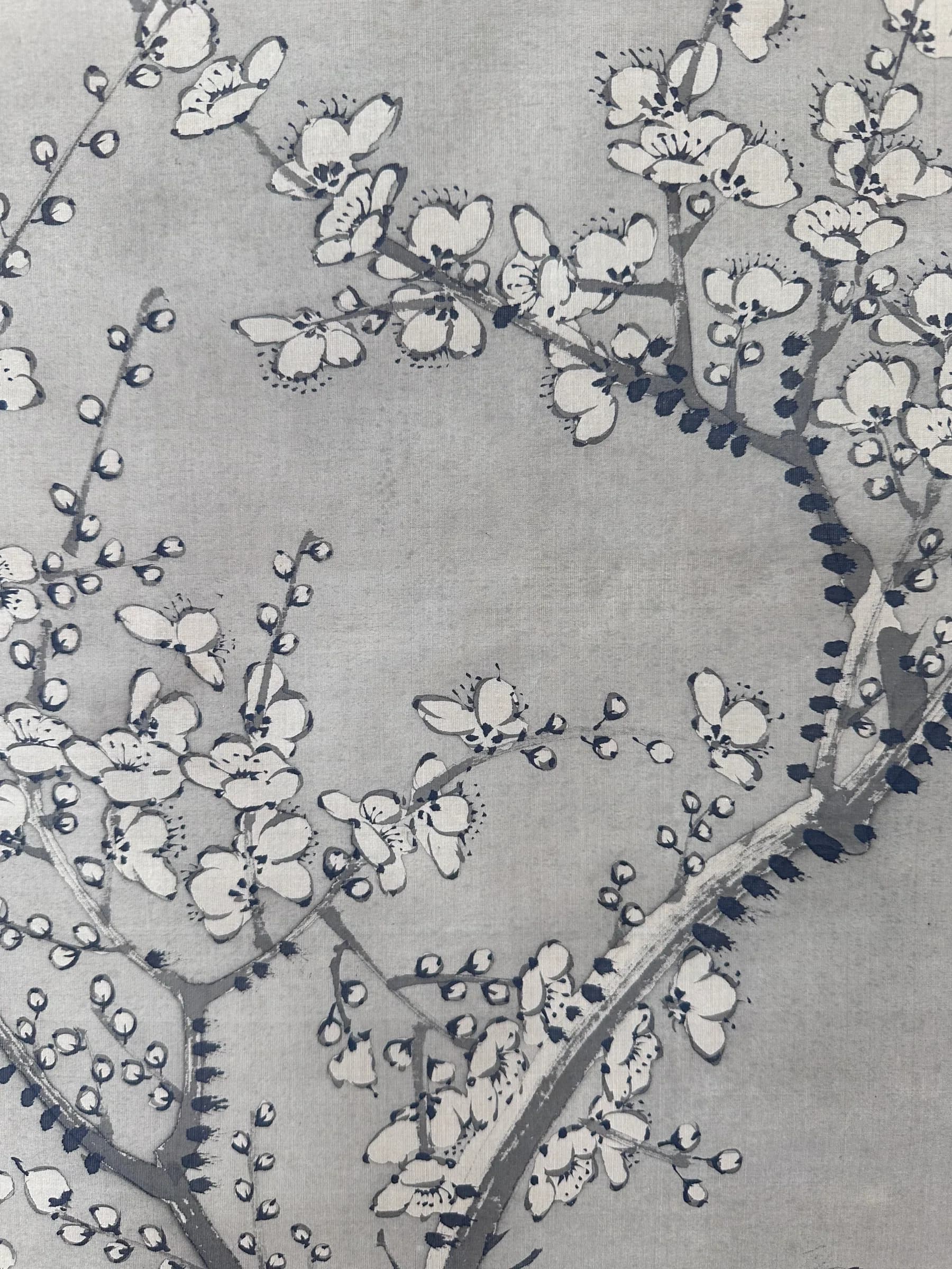 Sawa Sanseki — Plum Blossoms, Edo Period
