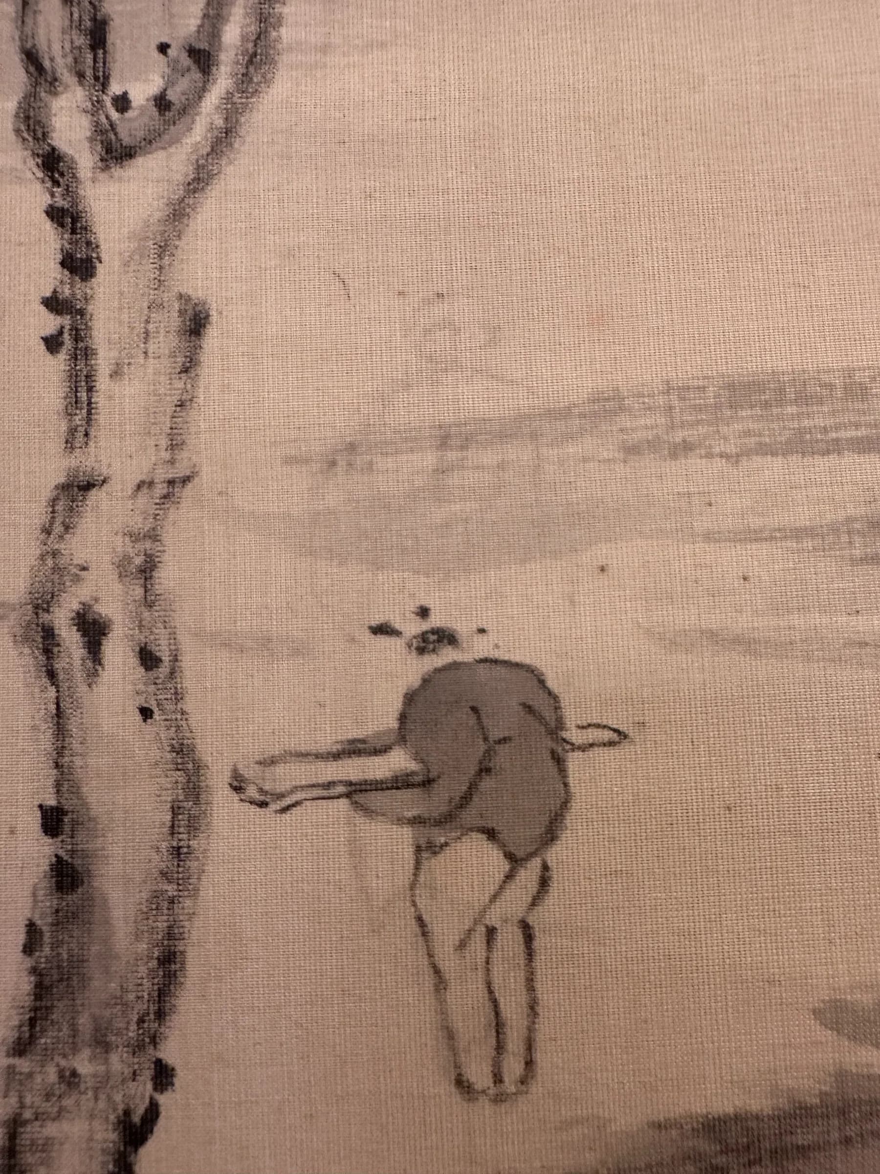 Hoashi Kyōu — A Lone Sail on the Yangtze River, Edo Period