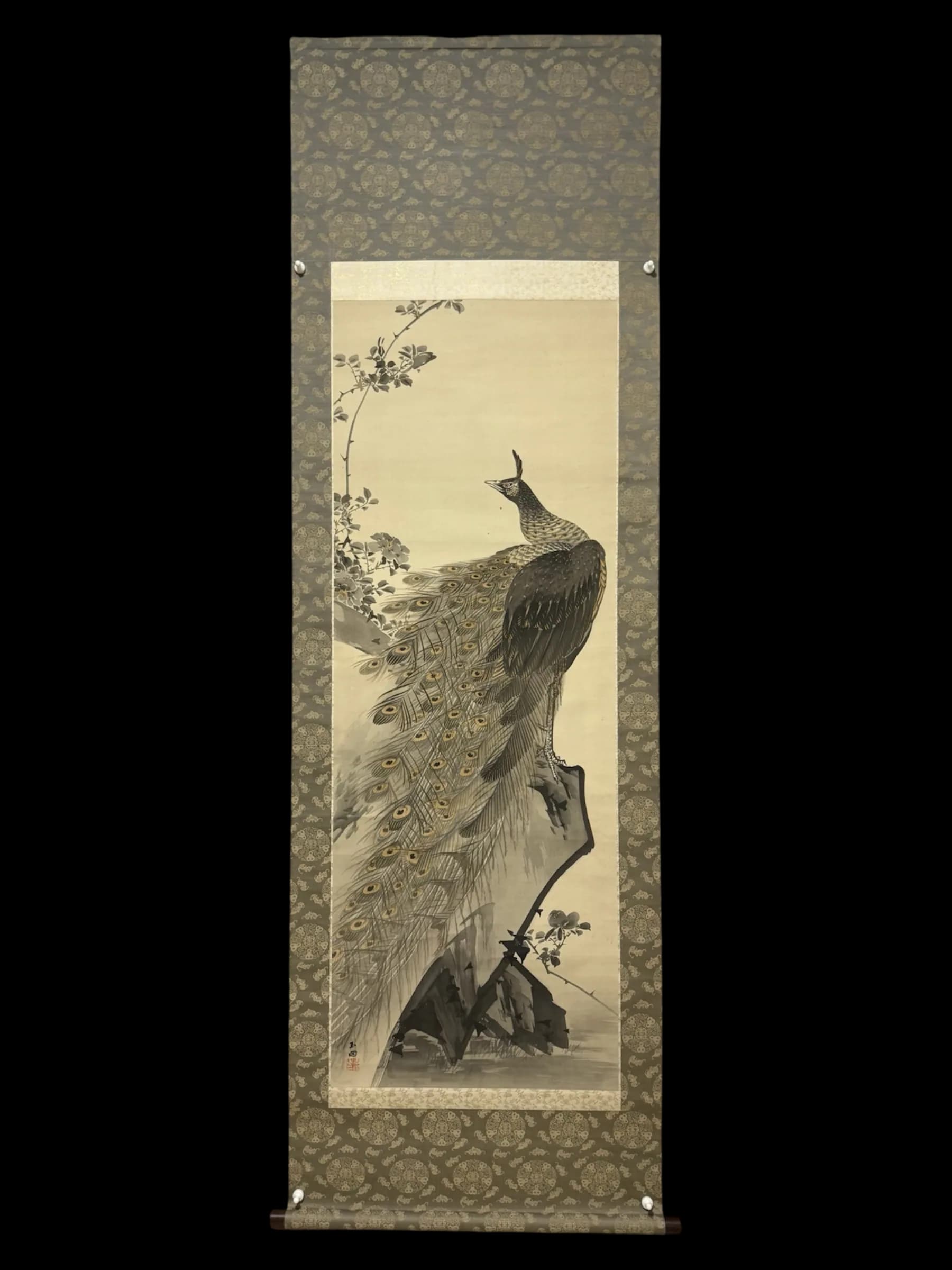 Murase Gyokuden — Peacock, Taishō