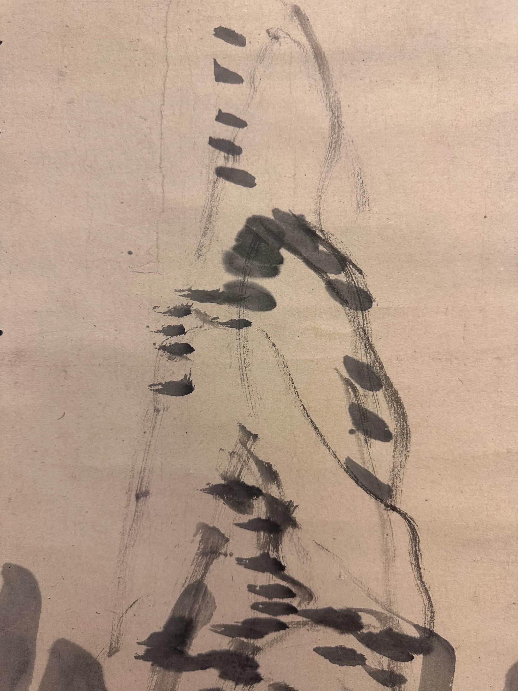 Rai Shihō — Ink Wash Landscape, Edo Period