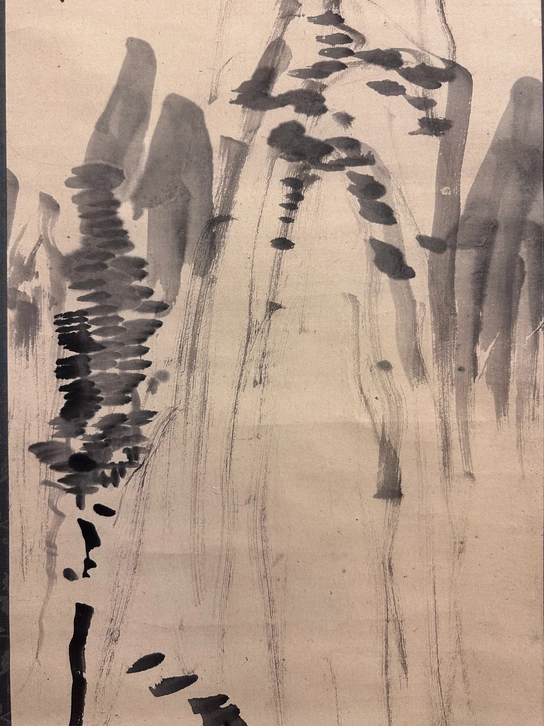 Rai Shihō — Ink Wash Landscape, Edo Period